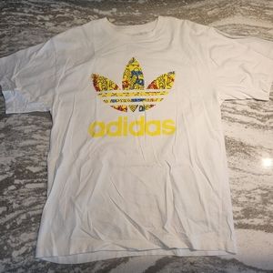 White Adidas X Keith Haring Tee